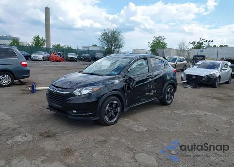 2018 Honda Hr-V Ex z USA, uszkodzony, nr VIN 3CZRU6H51JM728448